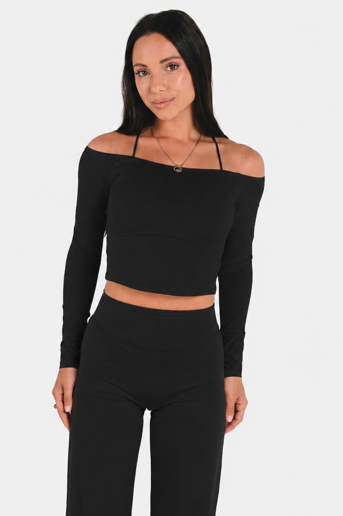 Soft Essential Long Sleeve - Black