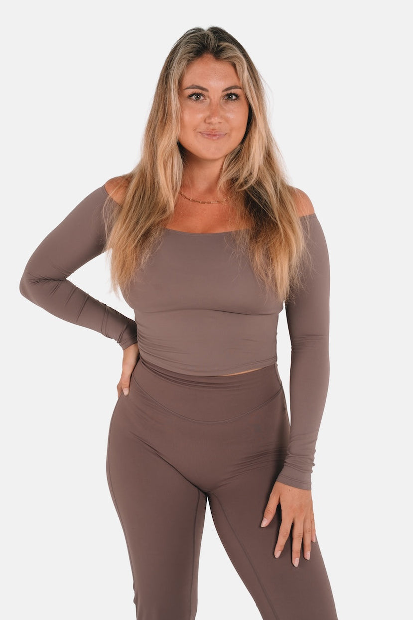 Soft Essential Long Sleeve - Espresso