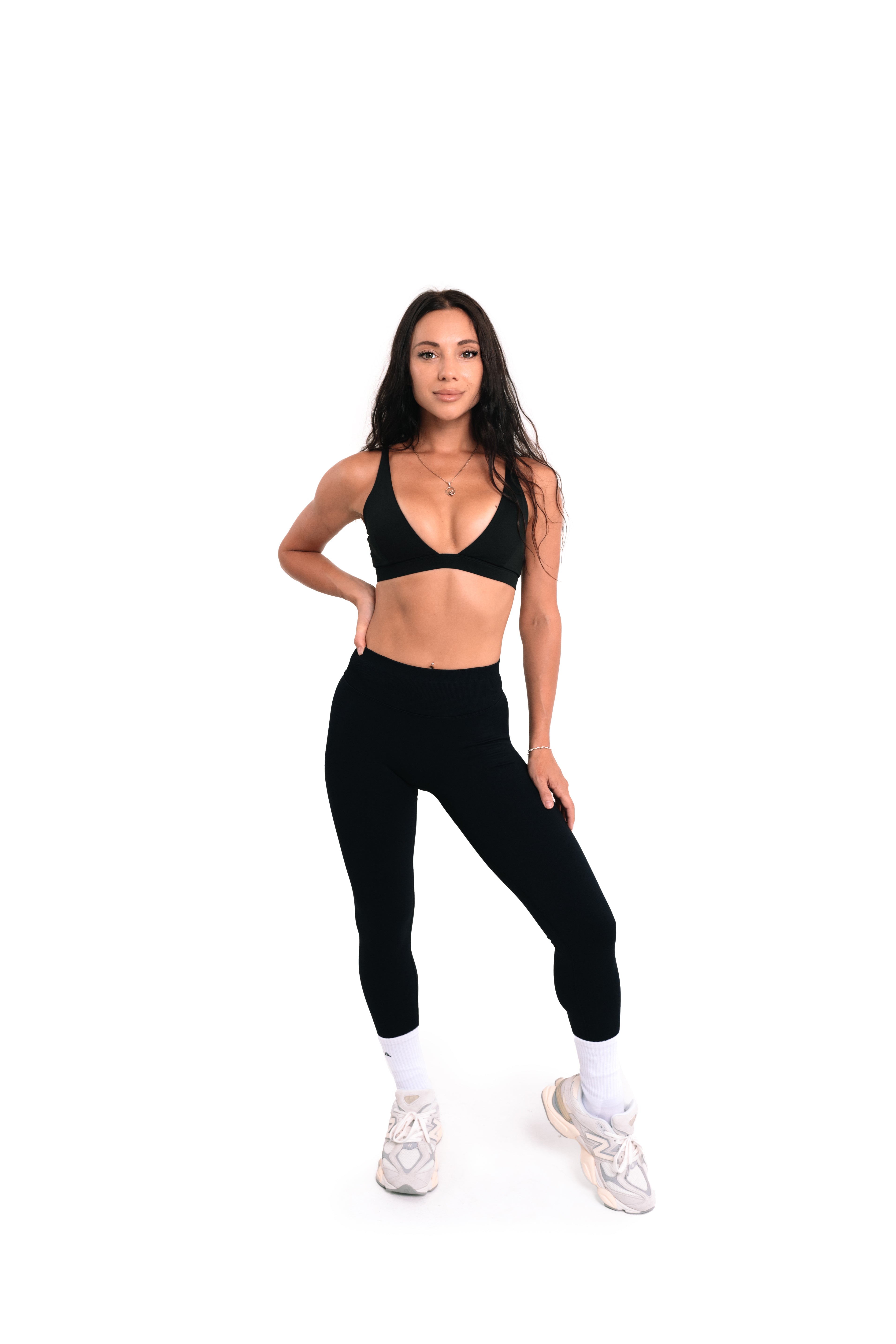 CONTOUR LEGGINGS - BLACK